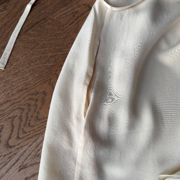 Whistles Cream Silk Dress - UK 12 / EU 40 / US 8 - Picture 12 of 13